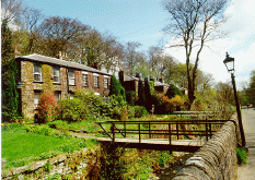 [cottages and bridge]