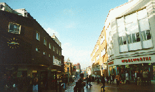 [Looking north into Bridge Street]