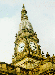 [town hall clock tower]