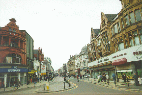 [View west into Deansgate]