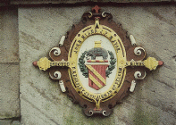 [painted coat of arms]