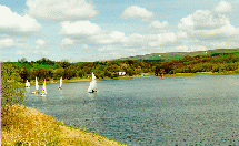 [sailing on the reservoir]