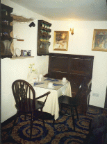 [old style table and chairs]