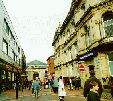 [Looking down Market Street]