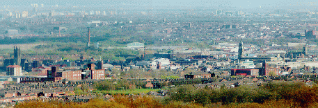 [distant view of town centre]